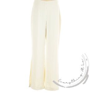 MNG Ivory Flared Pants